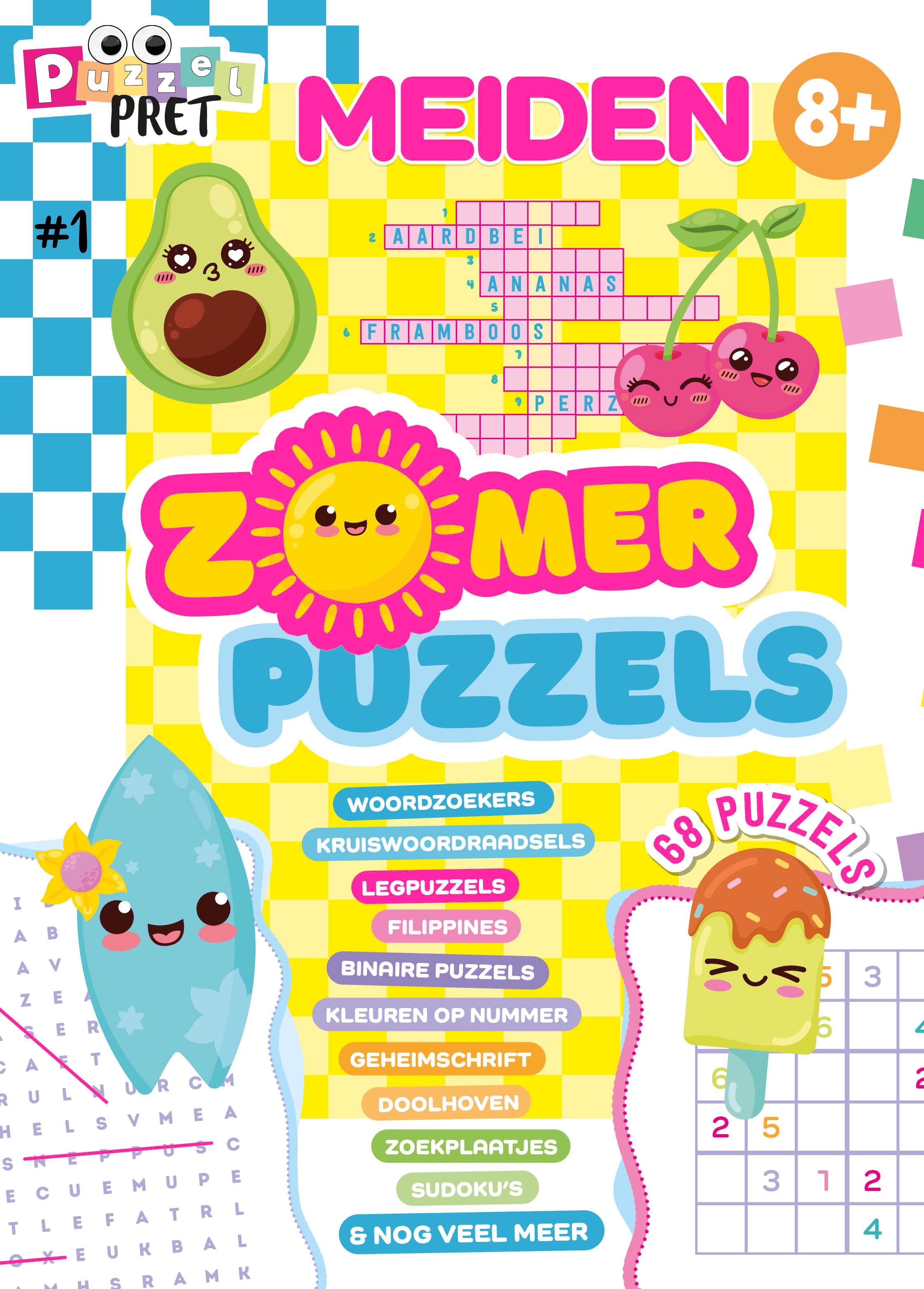 Retailpakket puzzelboeken Tina-Stoer-Meiden-Penny Editie 1/2026