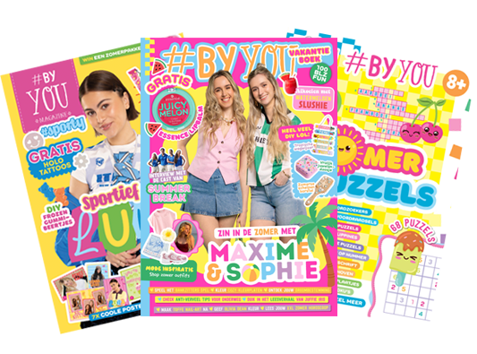 #ByYou 6 (2026) + Vakantieboek (2026) + #ByYou Puzzelpret 2026-1