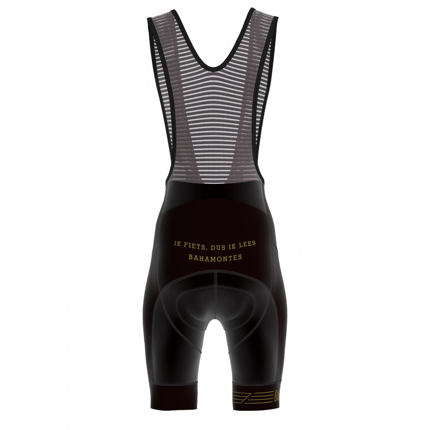 Bahamontes Fietsbroek Zwart met goud - Vrouwen