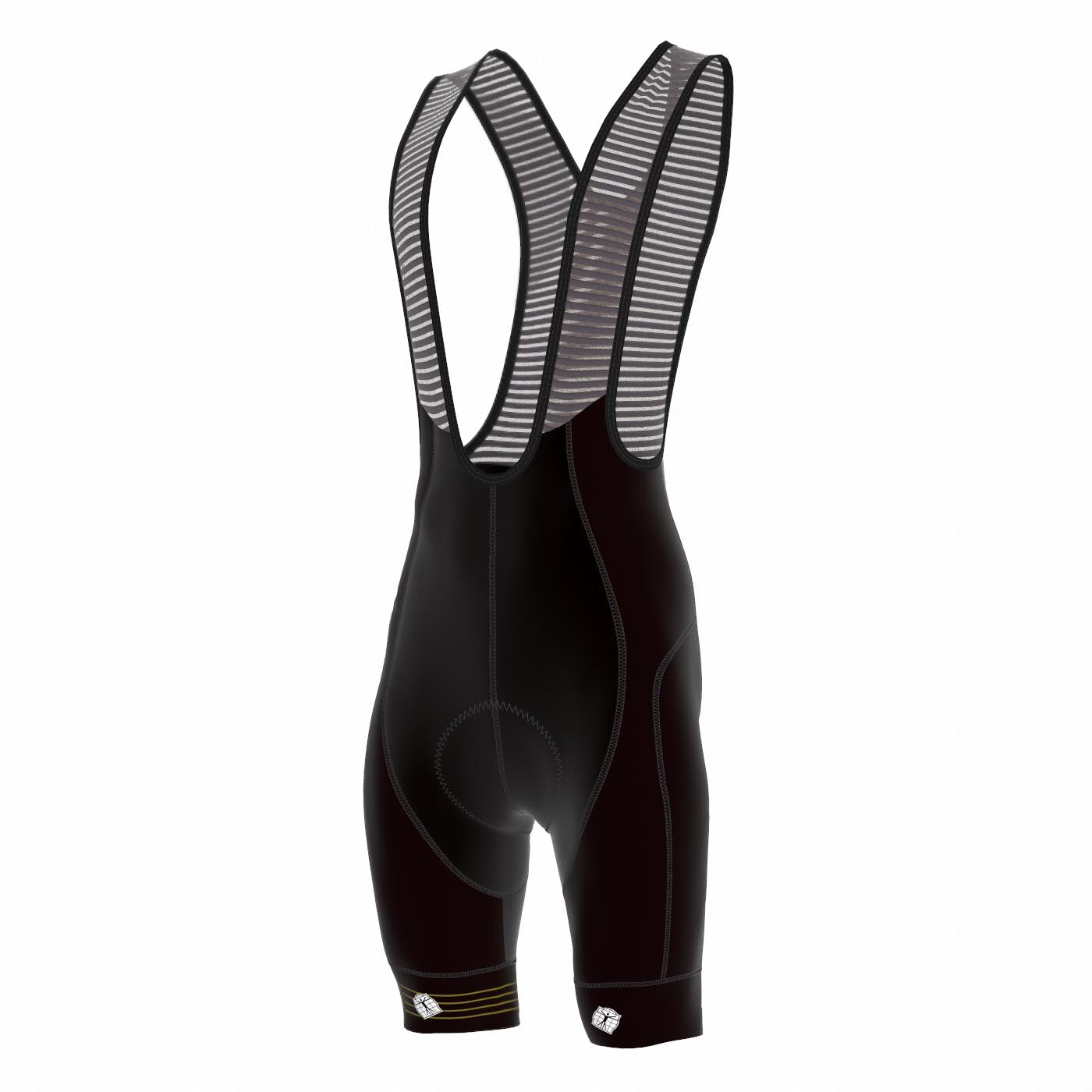 Bahamontes Fietsbroek Zwart met goud - Mannen