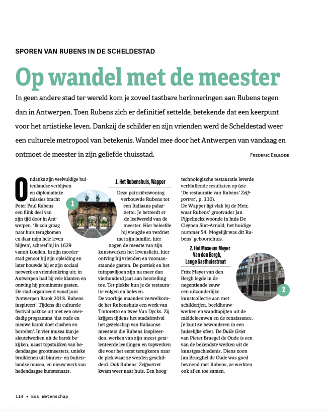 Eos Wetenschap Special 2018 - Rubens