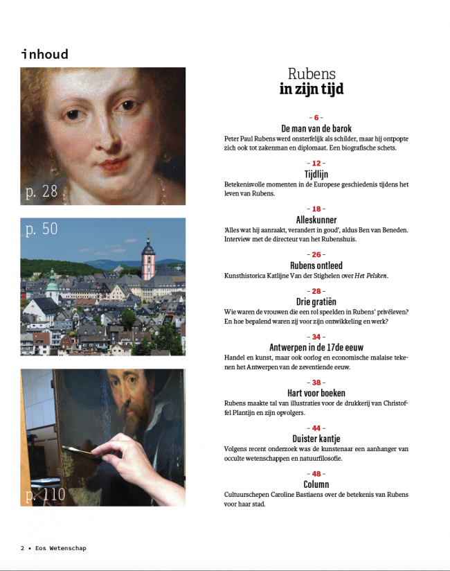 Eos Wetenschap Special 2018 - Rubens