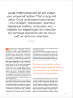 Eos Thema: De grootste vragen in de wetenschap