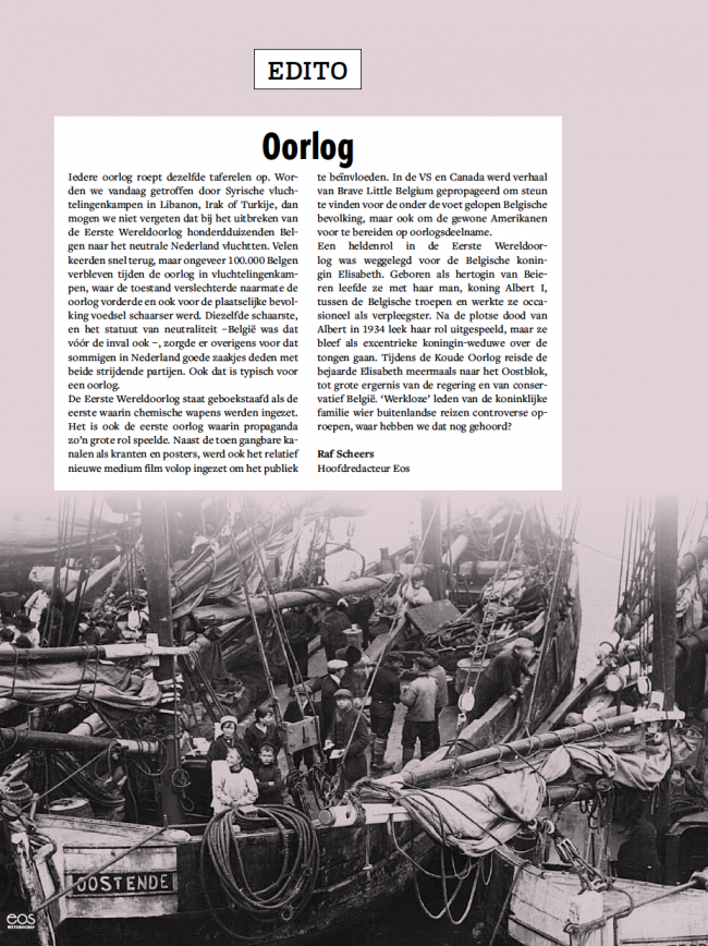 Eos Thema: Eerste Wereldoorlog