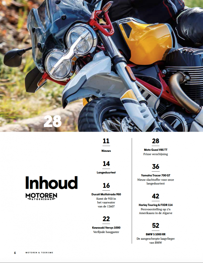 Motoren & Toerisme April 2019