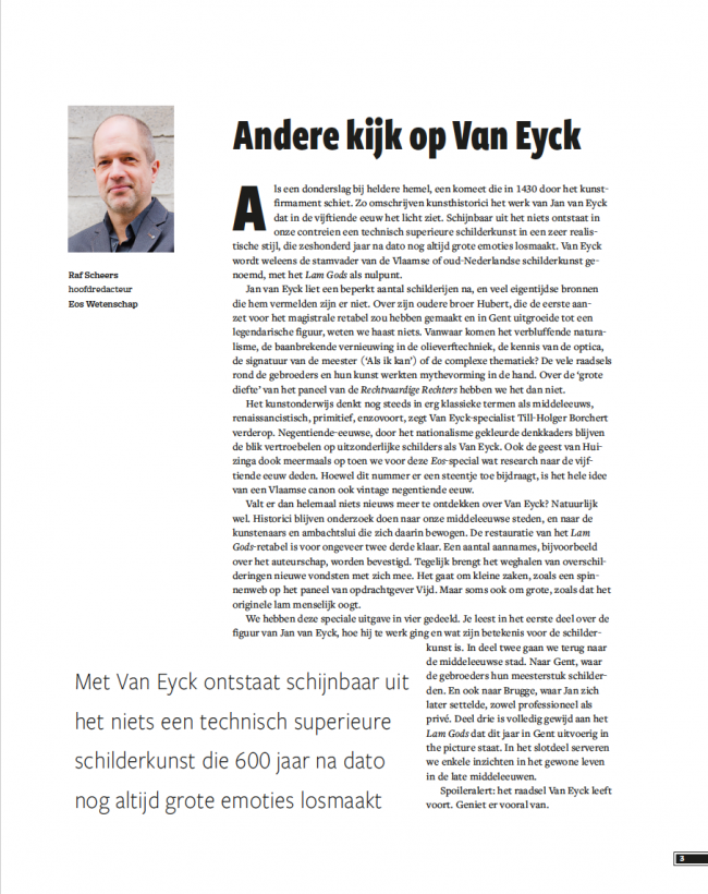 Eos Wetenschap Special 2020 - Van Eyck